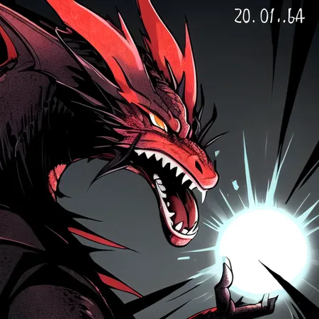 what the evil dragon live for