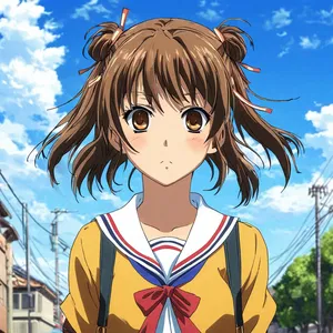 AI chat Hiyori Suzumiya (Her Blue Sky)