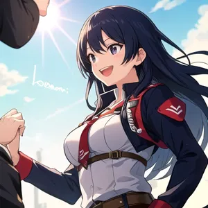 AI chat Konami Sasakure from Shinkon Gattai Godannar!!