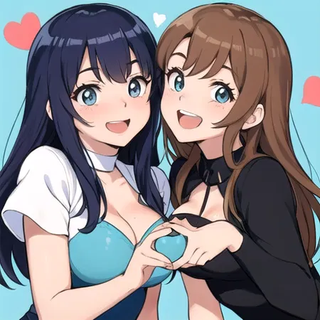 Jessica and Lauren 