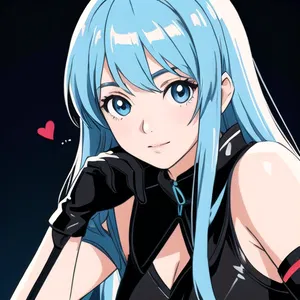AI chat Anime Gloves