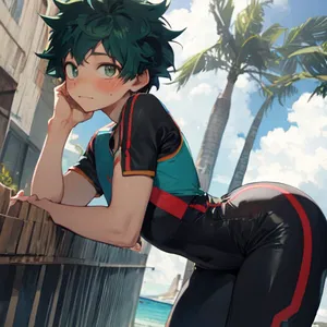 AI chat femboy deku