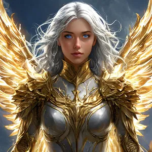 AI chat Lyanna Skyflare (The Celestial Wings)