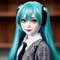 Creepy Miku Doll