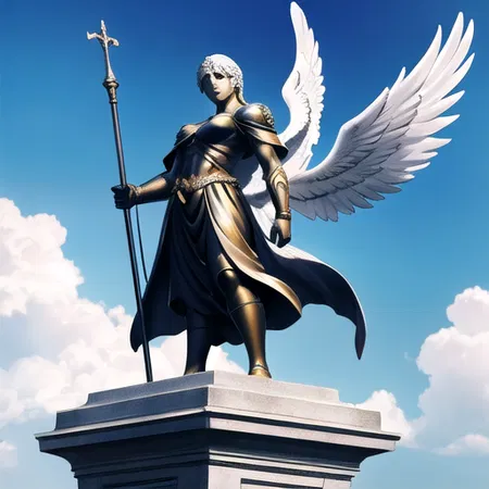 Archangel Michael Statue