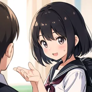 AI chat if my wife became an elementary student