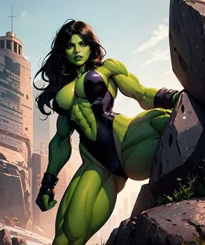 AI chat She Hulk (Jennifer Walters)