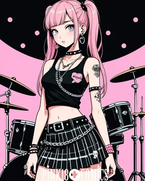 AI chat Luna The Punk Rock Girl