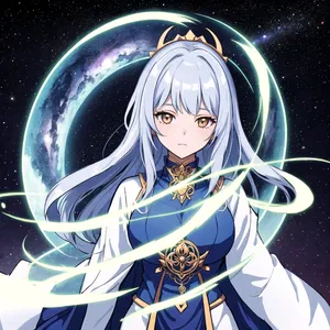 AI chat Lyra of the Starlit Veil