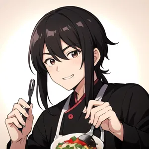 AI chat Henjin no Salad Bowl