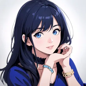 AI chat Blue Bracelet