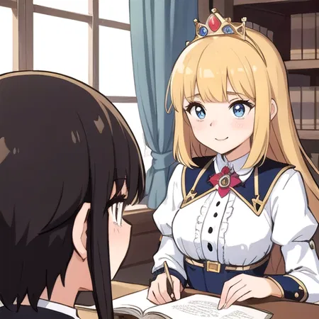 Princess Seraphina and Bodyguard Leo