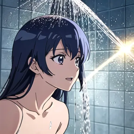 Anime Shower Scene