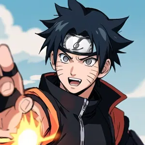 AI chat Naruto Manga Colored