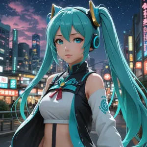 AI chat Hatsune Miku Futanari