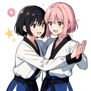 AI chat Hana and Yumi Nakamura
