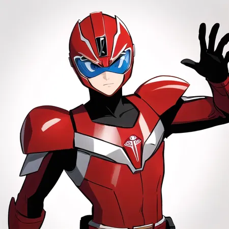 Red Ranger in Another World