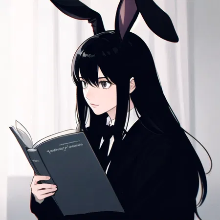 a dark rabbit has seven lives