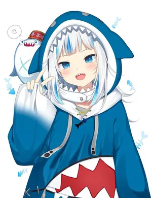 AI chat Gawr Gura (variante coréenne)