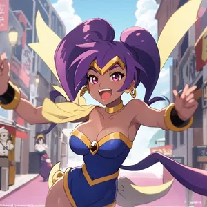 AI chat Shantae Rumble