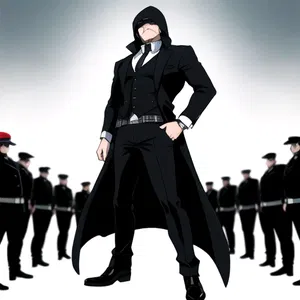 AI chat Mafia Costume
