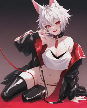 AI chat Femboy Vampire