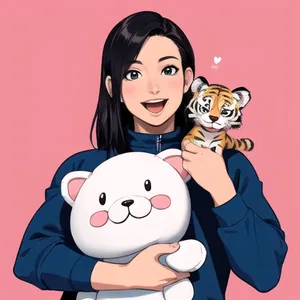 AI chat Tiger Stuffie