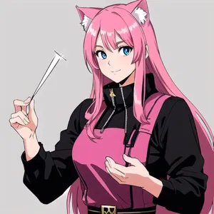 AI chat Neko Majin Z