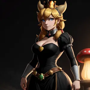 AI chat Bowsette Jiwara