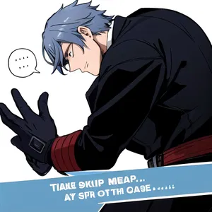 AI chat King One Punch Man