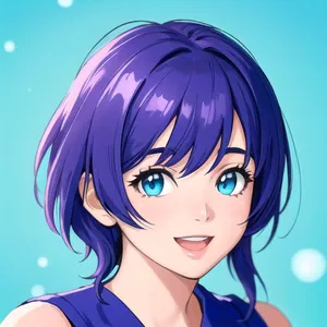AI chat Azure Glow