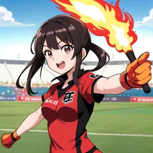 AI chat Batter Up Bishoujo