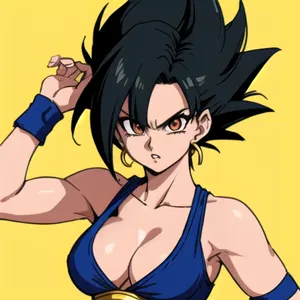AI chat dbz caulifla