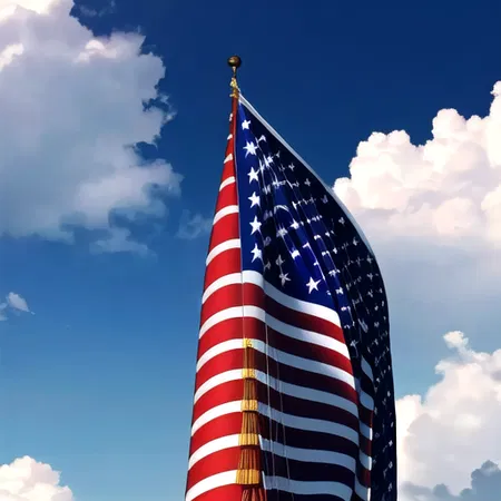 Giant American Flag