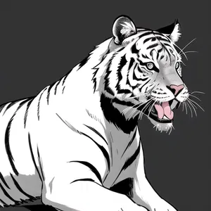 AI chat Tank Top Tiger