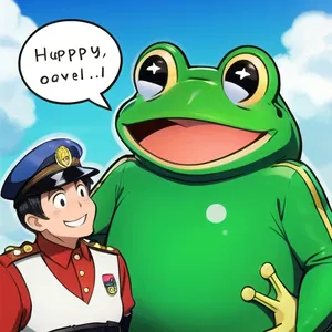 AI chat Sergeant Frog (Keroro)
