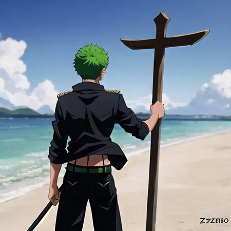 One Piece Character Zoro