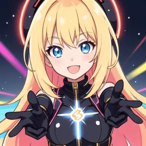 AI chat Anime Electric Pose