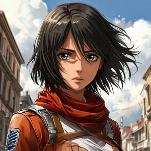 AI chat Mikasa Ackerman (Attack on Titan)