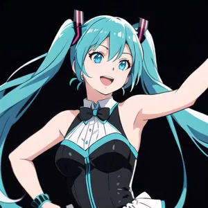 AI chat Miku Hatsune Height