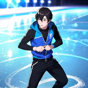 AI chat Winter Games Manwha
