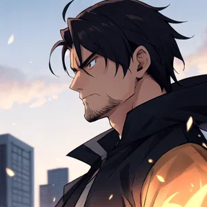 AI chat Manga Samurai Ronin