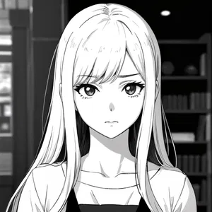 AI chat Toshoshitsu no Kanojo : Seiso na Kimi ga Ochiru