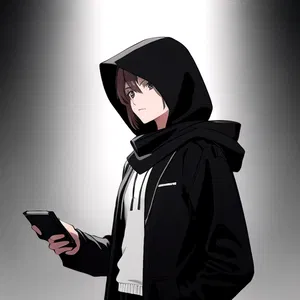 AI chat Hooded Scarf, The Mysterious Wanderer
