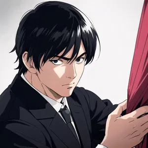 AI chat Manga Barrier Master Kuni