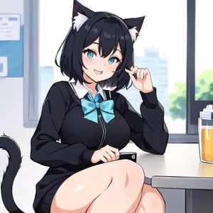 AI chat Telegram Cat Girl
