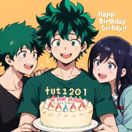 Izuku Midoriya Birthday