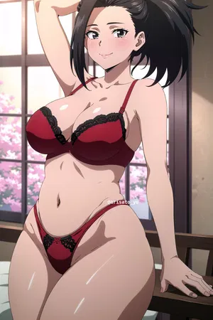 AI chat Momo Yaoyoruzu