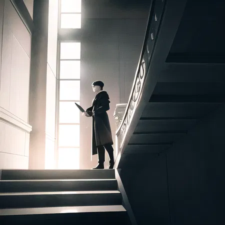 Stone Stairwell
