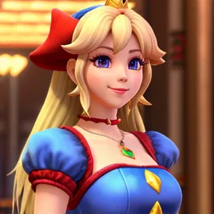 AI chat Giant Princess Peach